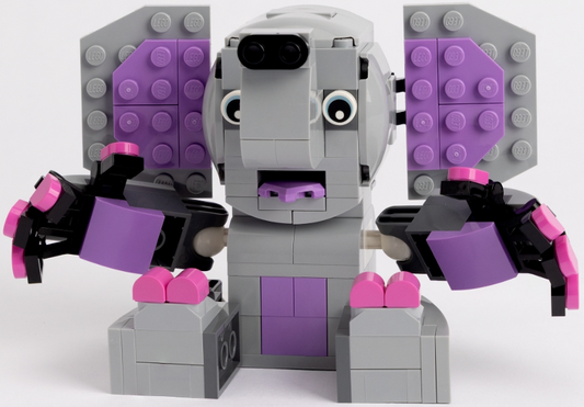 LEGO Promos - 5009206 - 6571551 - Elephant Pencil Holder