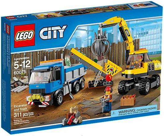 LEGO City - 60075 - Excavator and Truck