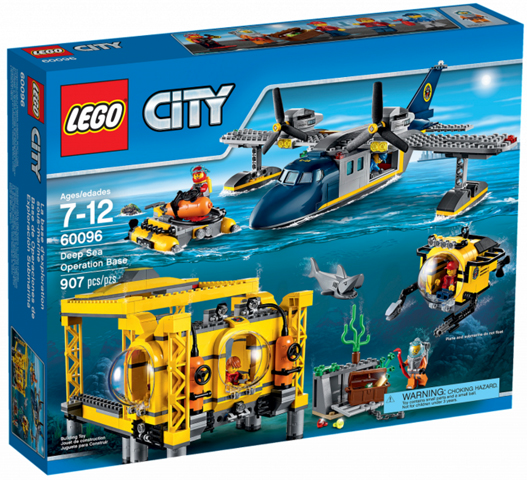 LEGO City - 60096 - Base d'opérations en haute mer - USAGÉ / USED