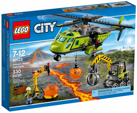 LEGO City - 60123 - Volcano Supply Helicopter