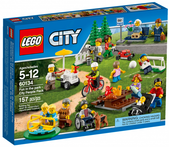 LEGO City - 60134 - S'amuser dans le parc - City People Pack - USAGÉ / USED