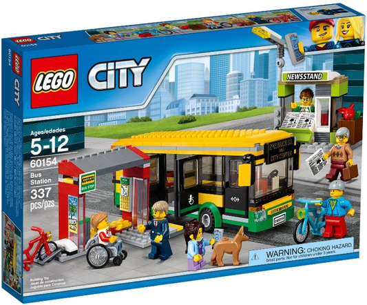 LEGO City - 60154 - La gare routière - USAGÉ / USED