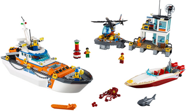 LEGO City - 60204 - L'hôpital municipal - USAGÉ / USED