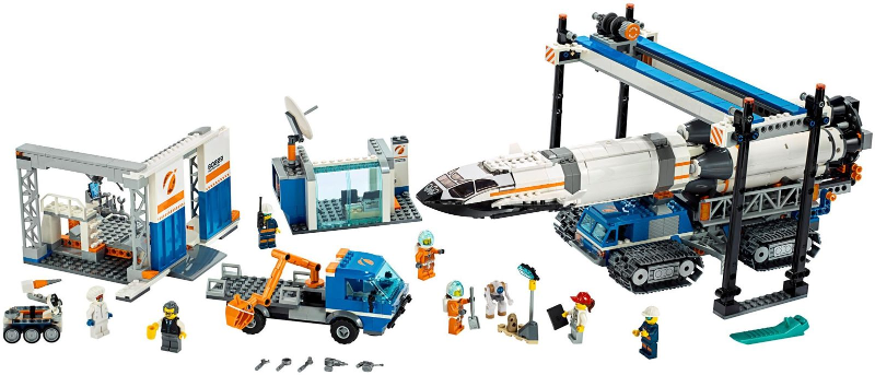 LEGO - City - 60229 - Rocket Assembly & Transport