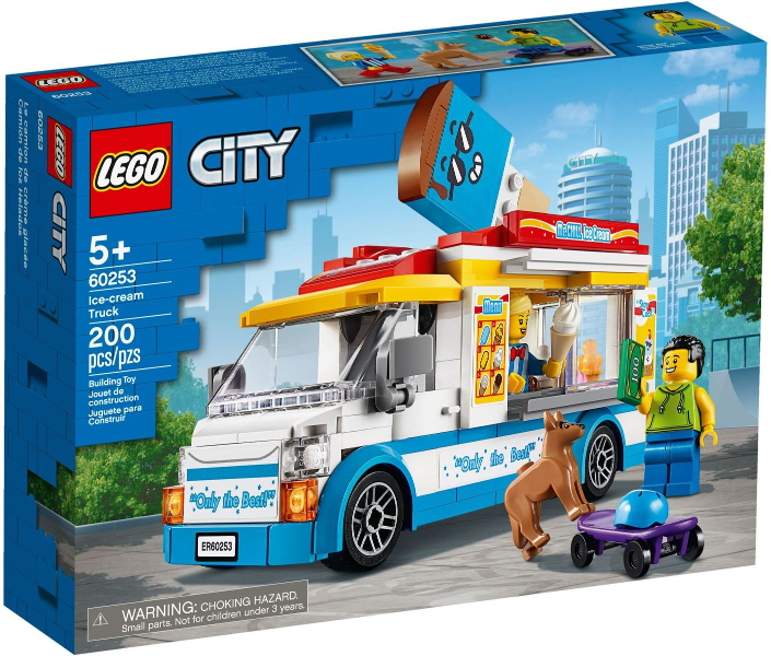 LEGO - City - 60253 - Le camion de glaces - USAGÉ / USED