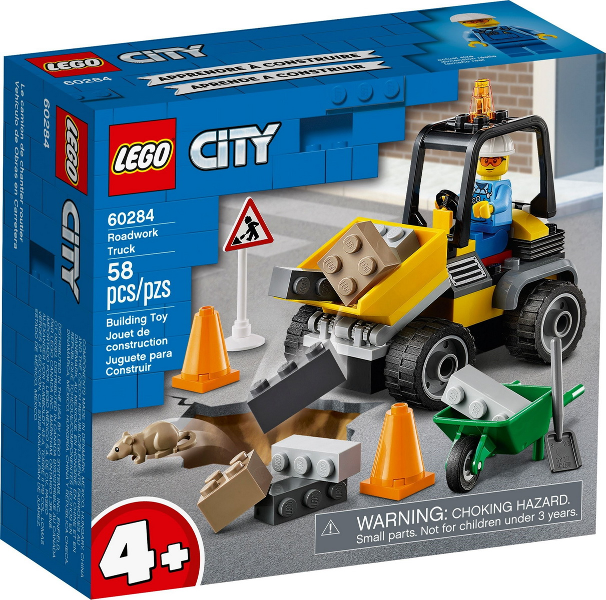 Lego - 60284 - Roadwork Truck