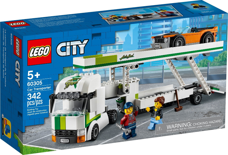 LEGO - City - 60305 - Car Transporter - USAGÉ / USED