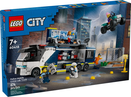 LEGO City - 60418 - Police Mobile Crime Lab Truck