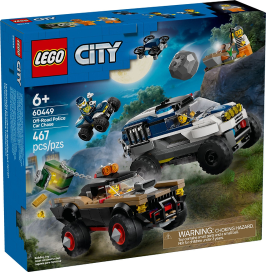 LEGO - City - 60449 - Off-Road Police Car Chase