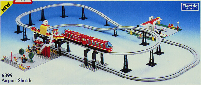 LEGO System - 6399 - Navette aéroport - USAGÉ / USED