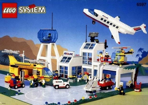 LEGO System - 6597 - Century Skyway - USAGÉ / USED