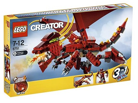 LEGO creator - 6751-1 - Fiery Legend
