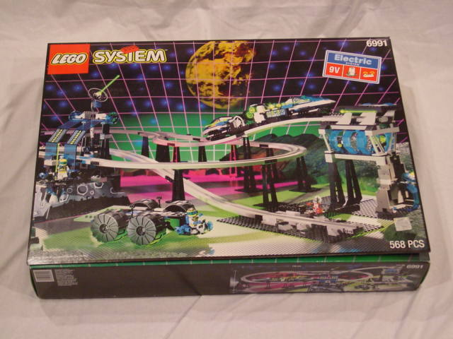 Système LEGO - 6991 - UNITRON - Base de transport monorail - USAGÉ / USED