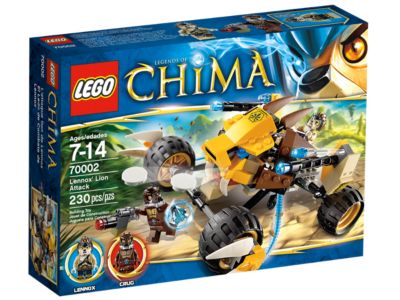 LEGO Legends of Chima - 70002 - L'attaque du lion de Lennox