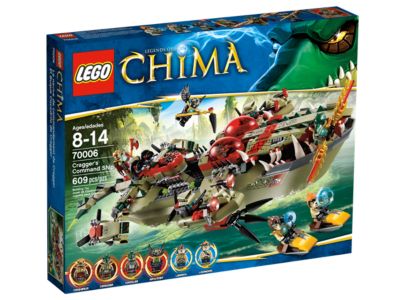 LEGO Legends of Chima - 70006 - Le vaisseau de commandement de Cragger