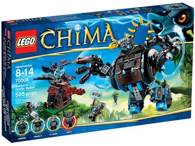 LEGO Legends of Chima - 70008 - Gorzan's Gorilla Striker