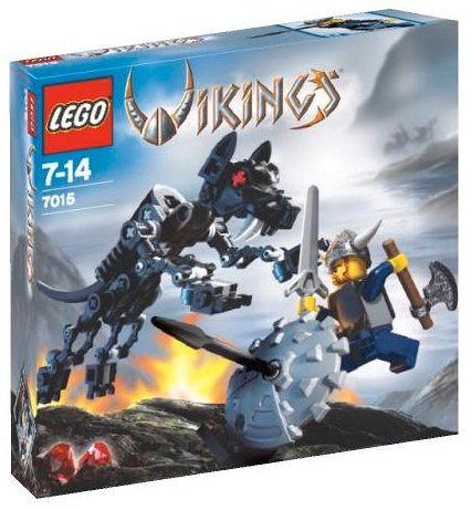 LEGO - Vikings - 7015 - Le guerrier viking défie le loup Fenris - USAGÉ / USED