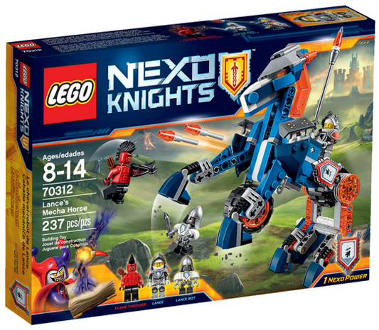 LEGO - Nexo Knights - 70312 - Le Mecha Horse de Lance - USAGÉ / USED