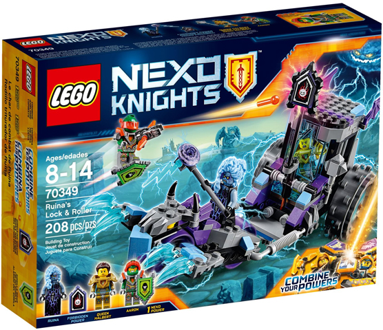 LEGO Nexo Knights - 70349 - Le cadenas et le rouleau de Ruina - USAGÉ / USED