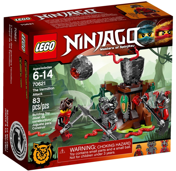 LEGO NinjaGo - 70621 - The Vermillion Attack