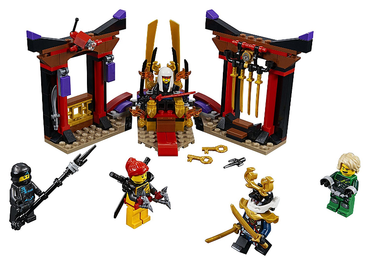 LEGO NinjaGo - 70651 - Affrontement dans la salle du trône - USAGÉ / USAGÉ