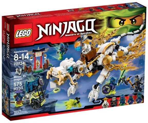LEGO - Ninjago - 70734 - Maître Wu Dragon - USAGÉ / USED