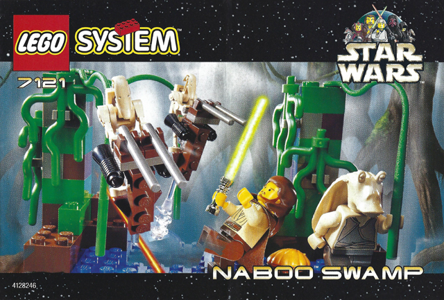 LEGO - Star Wars - 7121 - Marais de Naboo - USAGÉ / USED