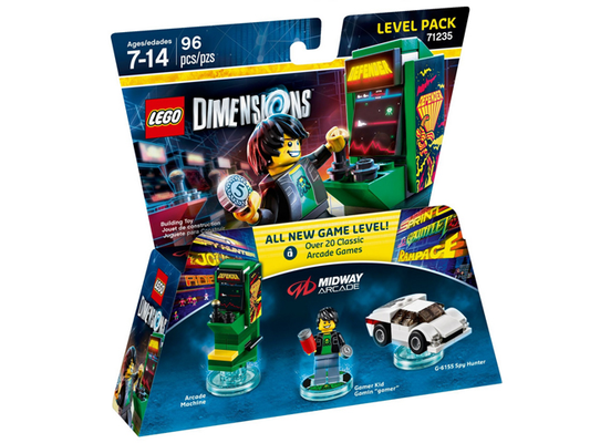 LEGO Dimensions - 71235 - Level Pack - Midway Arcade
