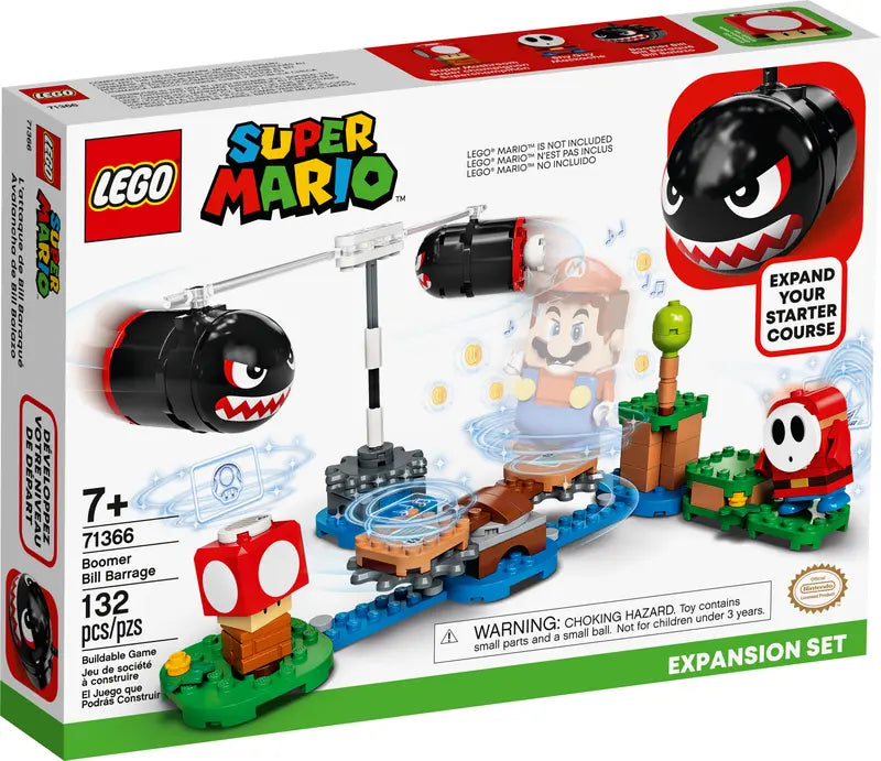 LEGO Super Mario - 71366 - Ensemble d'extension Boomer Bill Barrage