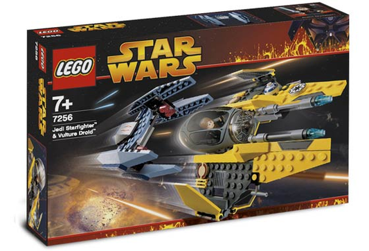 LEGO - Star Wars - 7256 - Jedi Starfighter & Vulture Droid