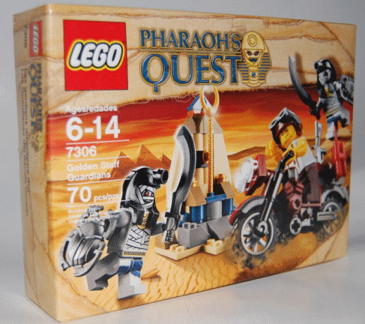Lego Pharaoh's Quest 7306 - Golden Staff Guardians