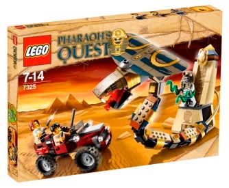 Lego Pharaoh's Quest 7325 - Cursed Cobra Statue