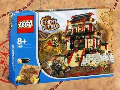 LEGO Orient Expedition - 7419 - Dragon Fortress – Cards and Bricks LEGO Orient Expedition - 7419 - Dragon Fortress – Cards and Bricks