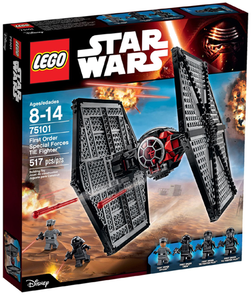 LEGO Star Wars - 75101 - TIE Fighter des forces spéciales du Premier Ordre
