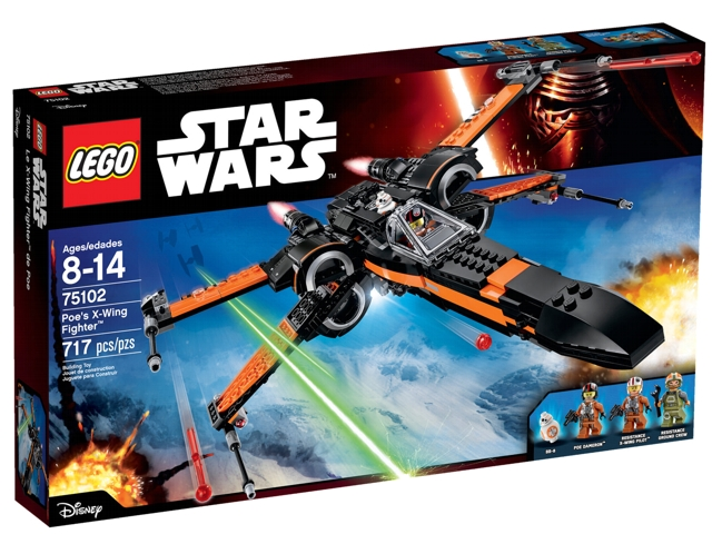 LEGO Star Wars - 75102 - Le chasseur X-Wing de Poe - USAGÉ / USED