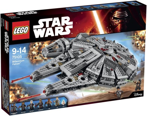 LEGO - Star Wars - 75105 - Faucon Millenium - USAGÉ/USED