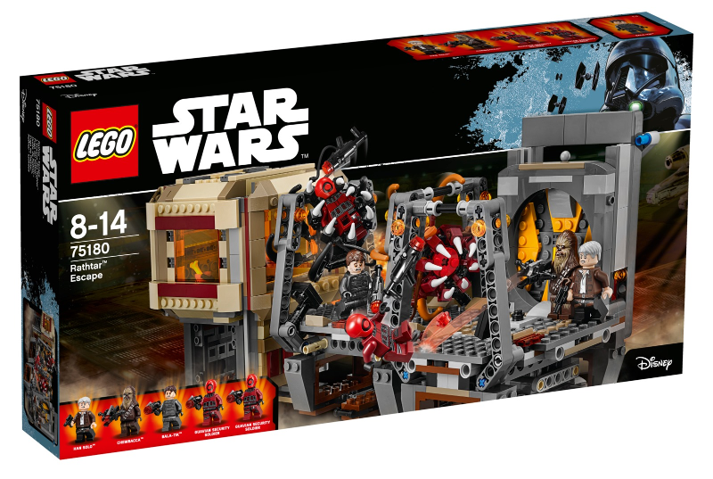 LEGO Star Wars - 75180 - L'évasion de Rathar - BOITE OUVERTE SACS SCELLÉS
