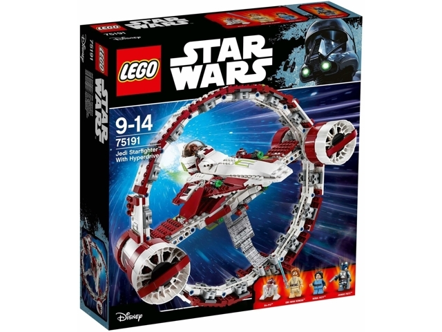 LEGO Star Wars - 75191 - Jedi Starfighter avec Hyperdrive - USAGÉ / USED