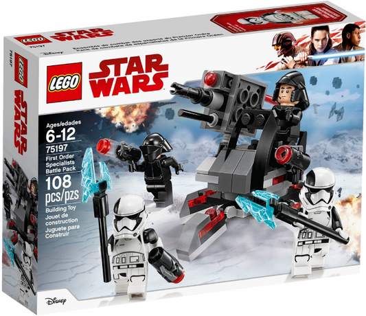 LEGO - Star Wars - 75197 - Pack de combat des spécialistes du Premier Ordre