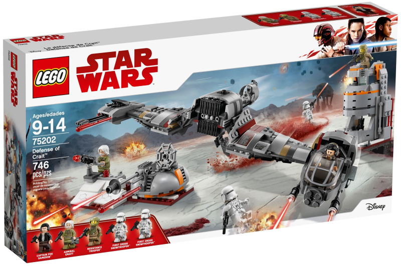 LEGO Star Wars - 75202 - Défense de Crait - USAGÉ/USED