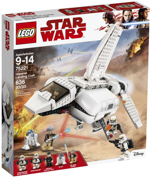 LEGO - Star Wars - 75221 - Vaisseau de débarquement impérial - USAGÉ / USED