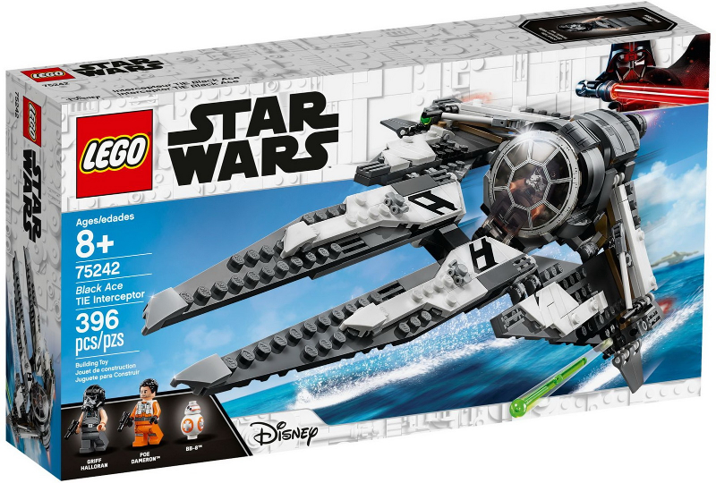 LEGO Star Wars - 75242 - Black Ace TIE interceptor