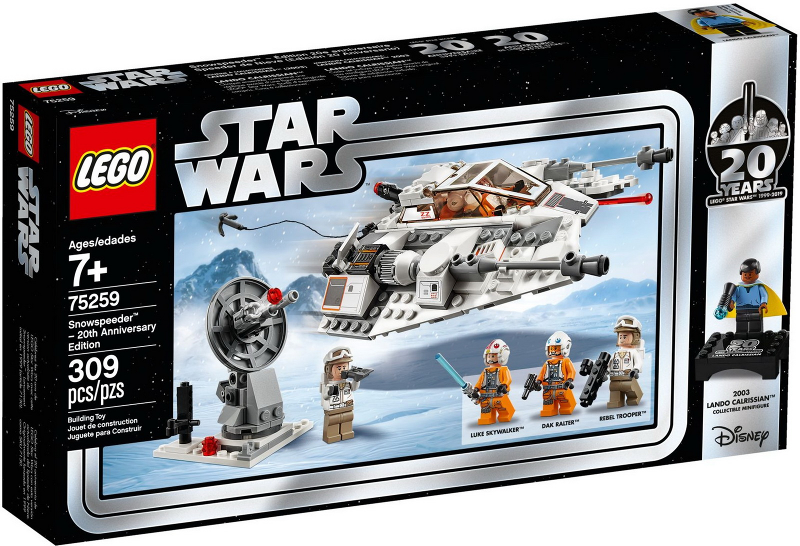LEGO - Star Wars - 75259 - Snowspeeder 20th Anniversary Edition - BOITE ENDOMMAGÉE