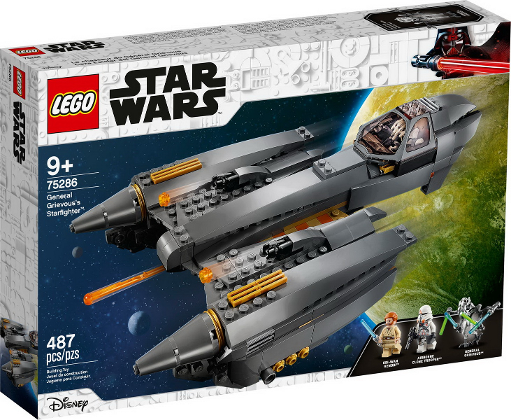 LEGO - Star Wars - 75286 - General Grievous's Starfighter - USAGÉ / USED