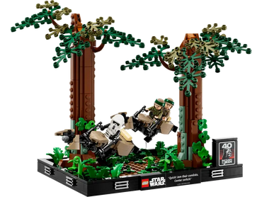 LEGO Star Wars - 75353 - Diorama de la poursuite du speeder Endor™