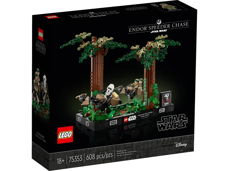 LEGO Star Wars - 75353 - Diorama de poursuite du speeder Endor™ - USAGÉ / USED