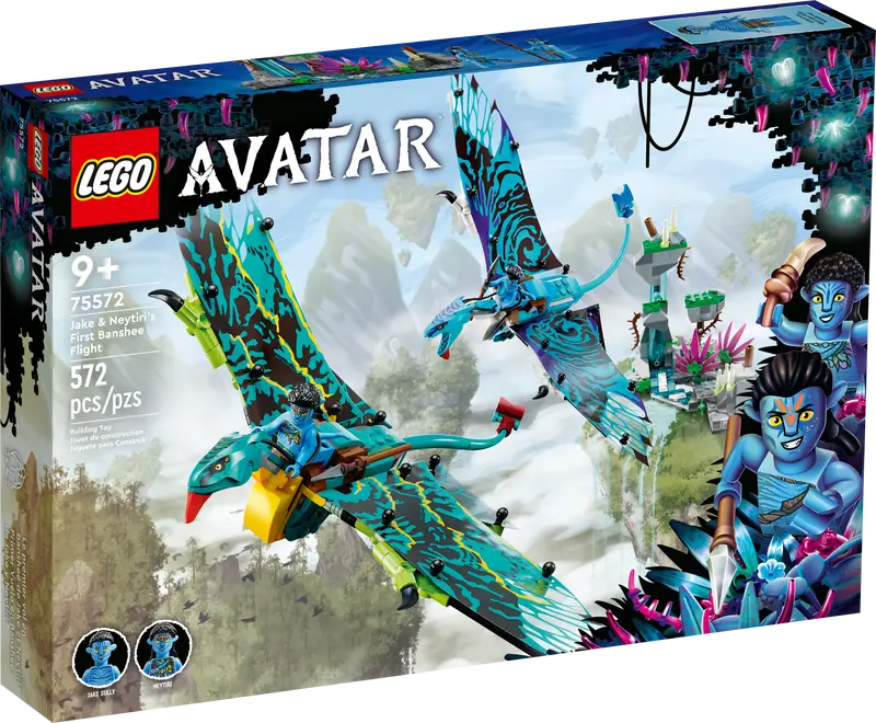 LEGO Avatar - 75572 - Le premier vol Banshee de Jake et Neytiri - USAGÉ / USED
