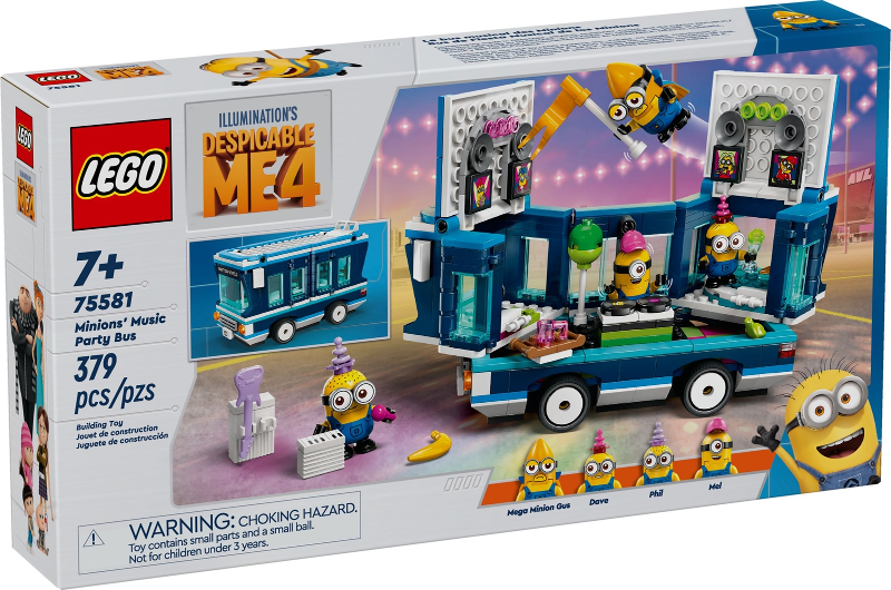 LEGO - Moi, moche et méchant - 75581 - Le bus musical des Minions