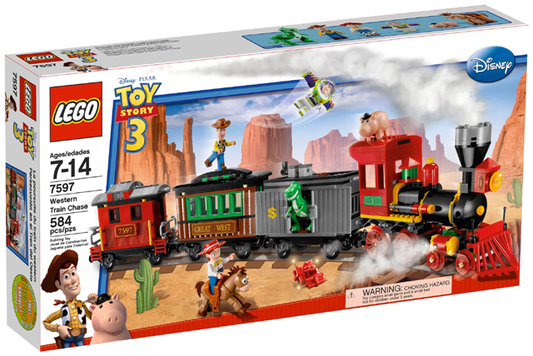LEGO Disney - 7597 - La poursuite en train western