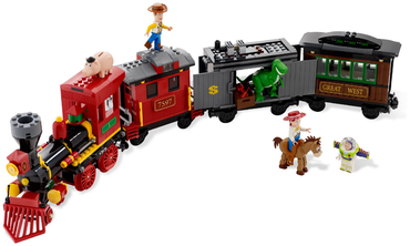LEGO Disney - 7597 - La poursuite en train western